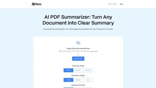 AI PDF Summarizer Noiz thumbnail
