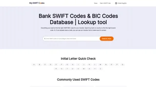 Bank SWIFT Codes BIC Codes Database thumbnail