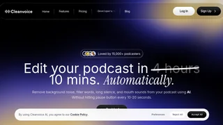 Cleanvoice AI thumbnail