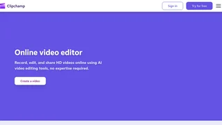Clipchamp thumbnail