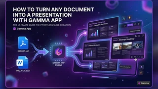 How to Turn Any Document into a Presentation with Gamma App thumbnail