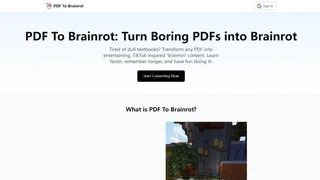 PDF To Brainrot AI thumbnail