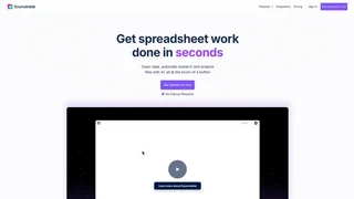 Sourcetable AI Spreadsheet thumbnail