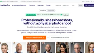 HeadshotPro thumbnail