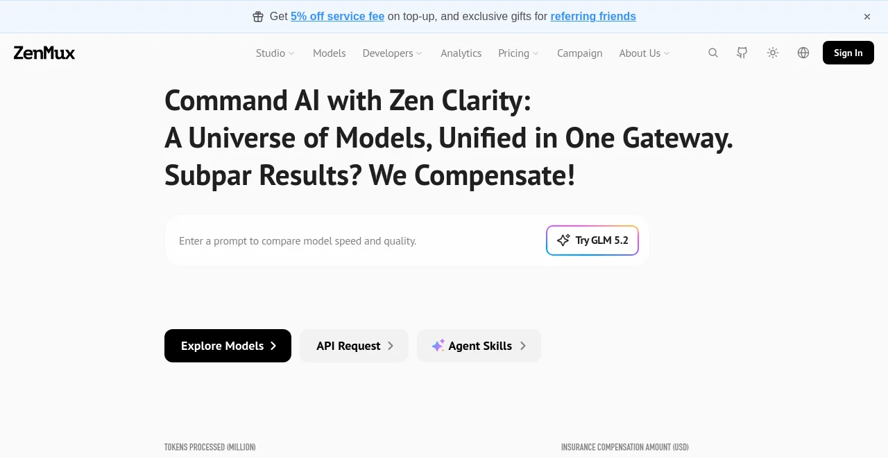 Zenmux AI Review: A Unified LLM Gateway and Routing - AiSpaces